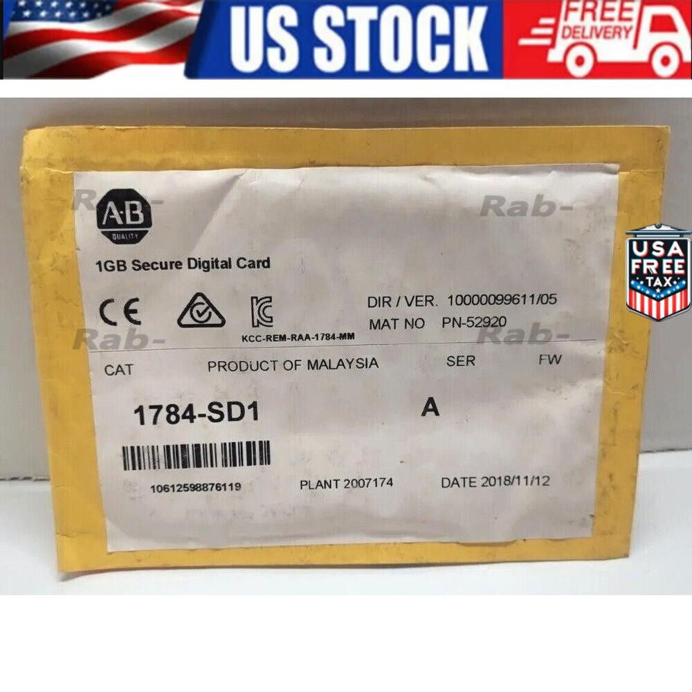 NEW Allen-Bradley 1784-SD1 Secure Digital Card 1784SD1 FREE SHIP