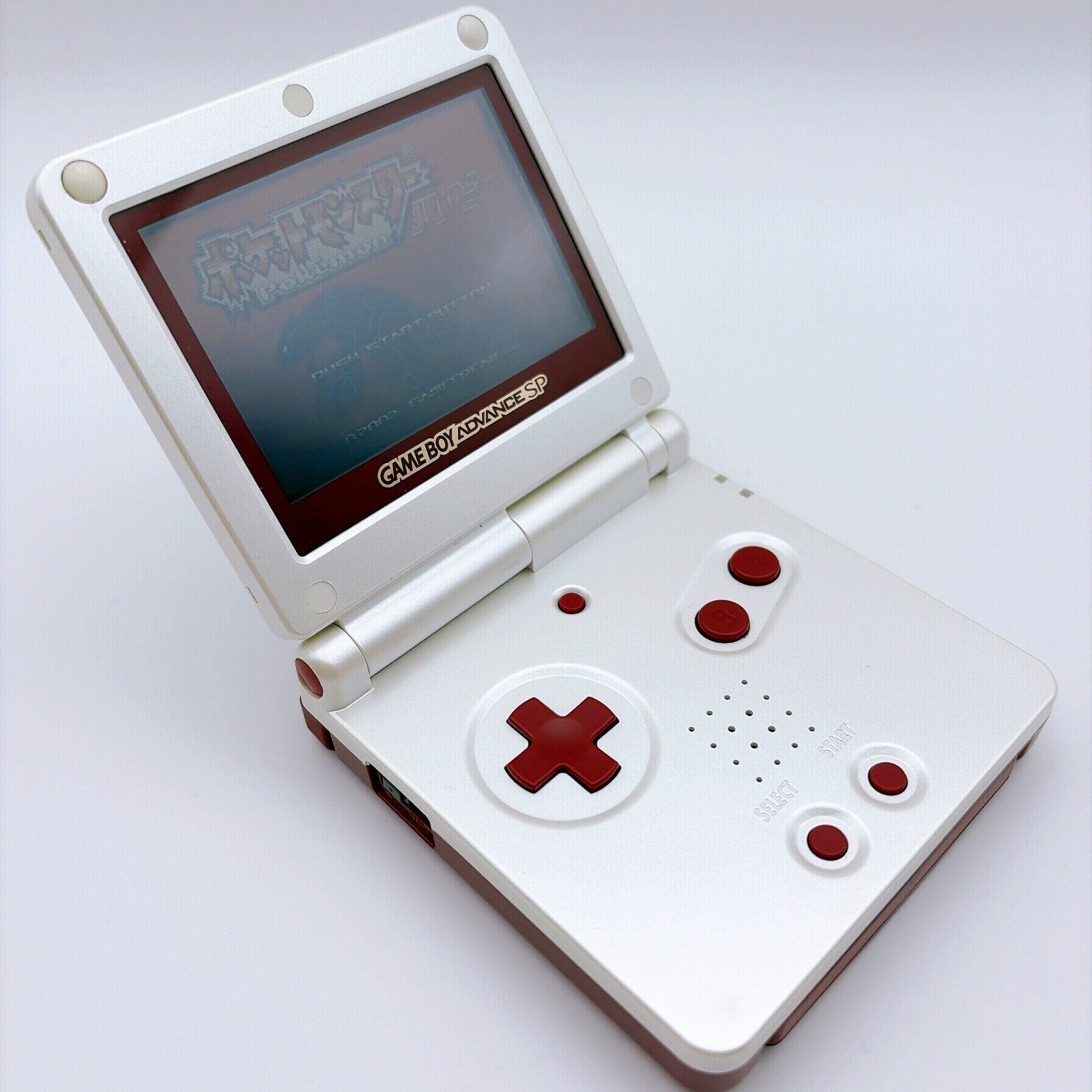 [Excellent]Nintendo Game Boy Advance SP Famicom Edition Console AGS-001 red