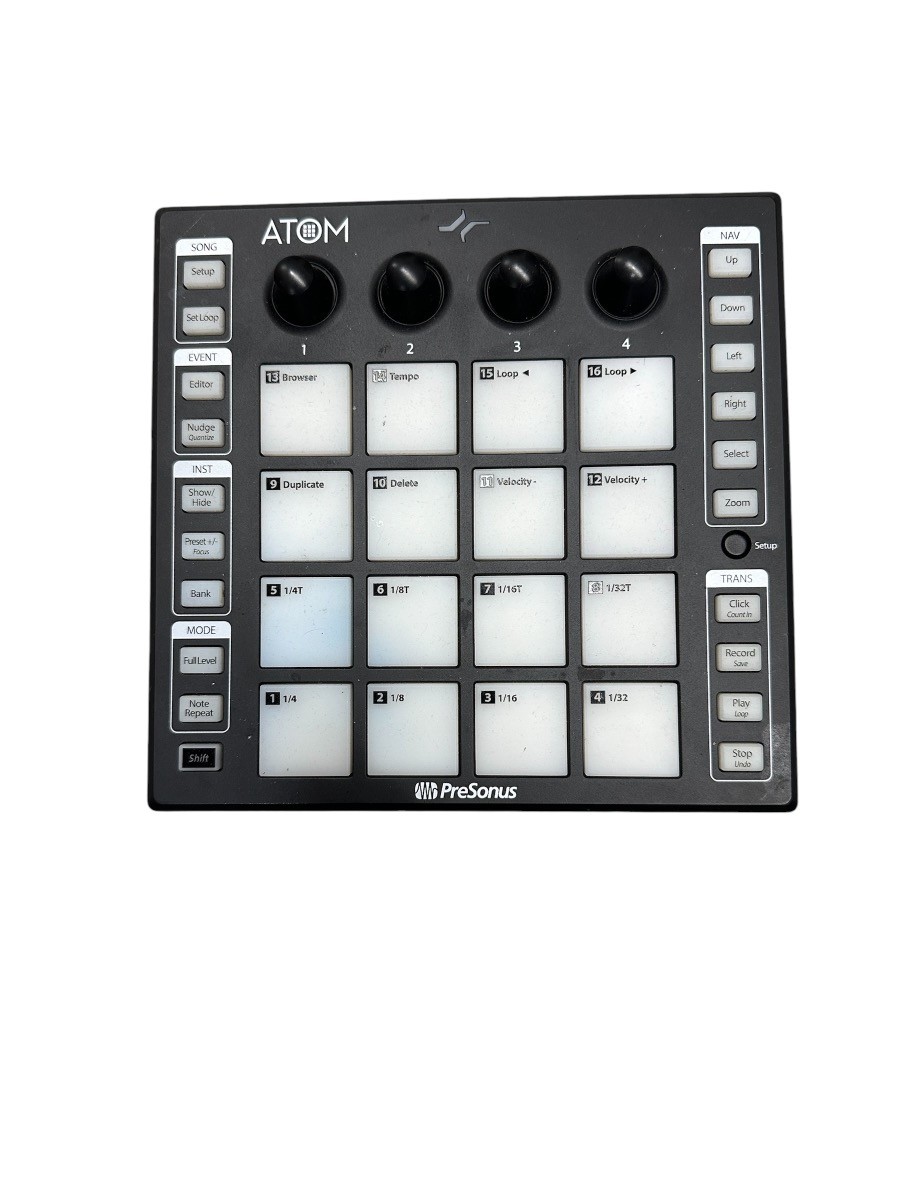 PreSonus ATOM Production and Performance Pad Controller (ml-jp) (PBR119573)