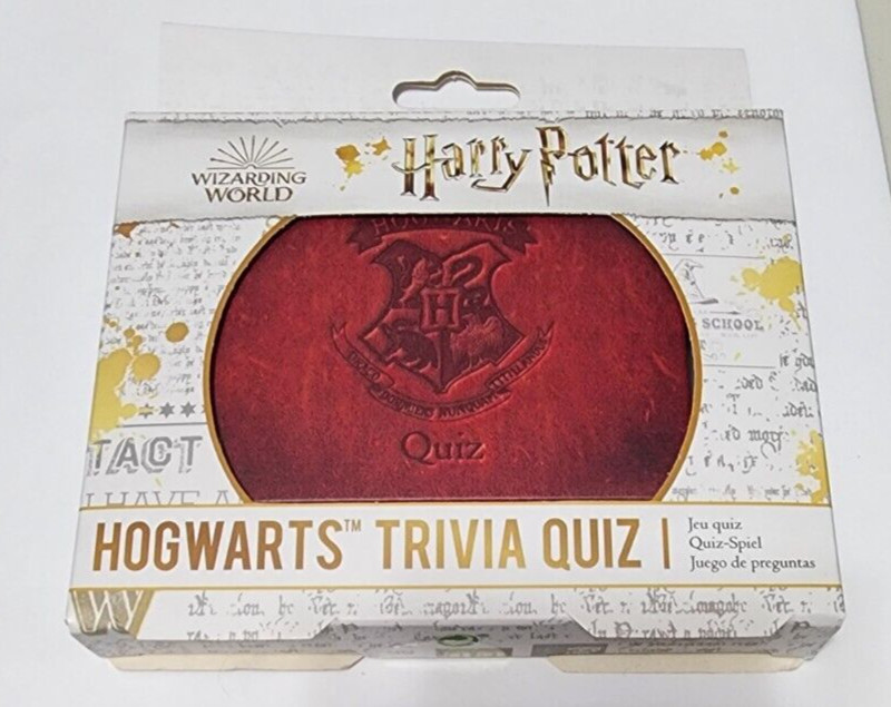 Harry Potter Hogwarts Trivia Cards Quiz Game 200 Questions Set New