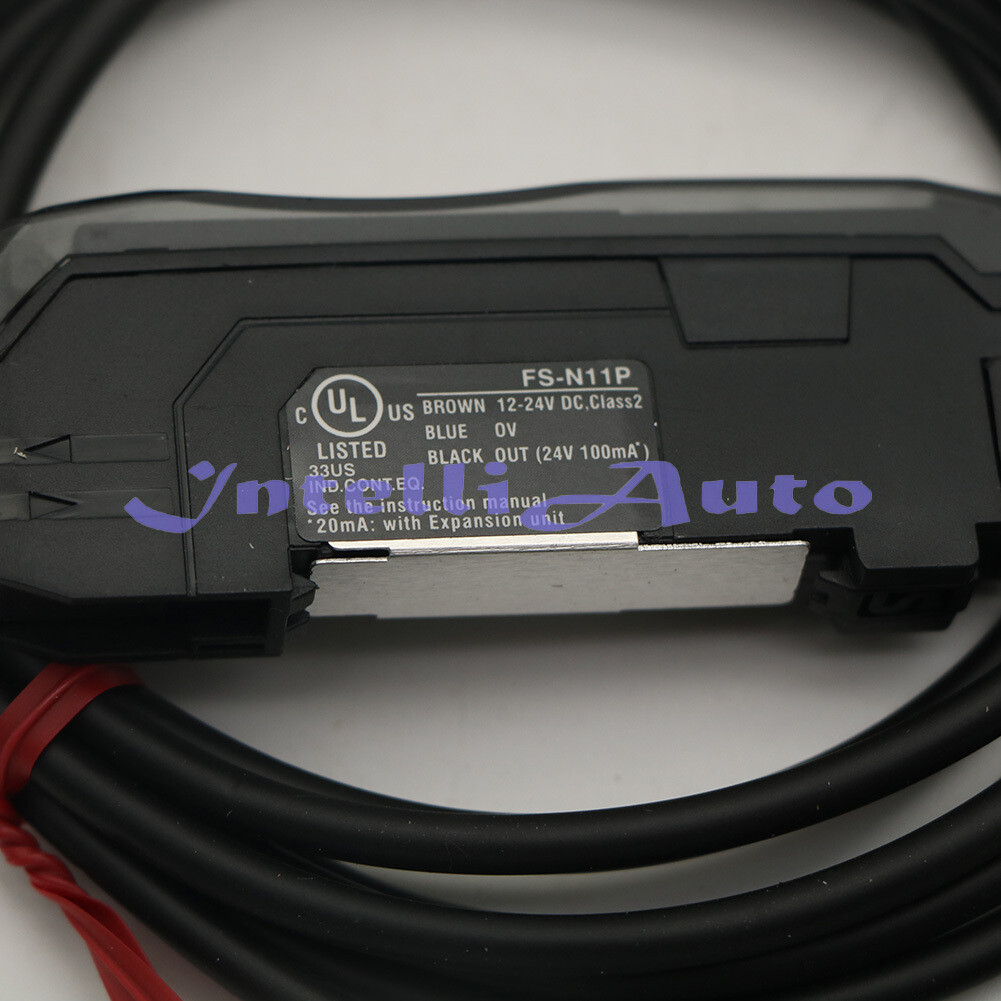 1Pcs Sensor Amplifier Digital Fiber Optic Multichannel I/O - FS-N11P