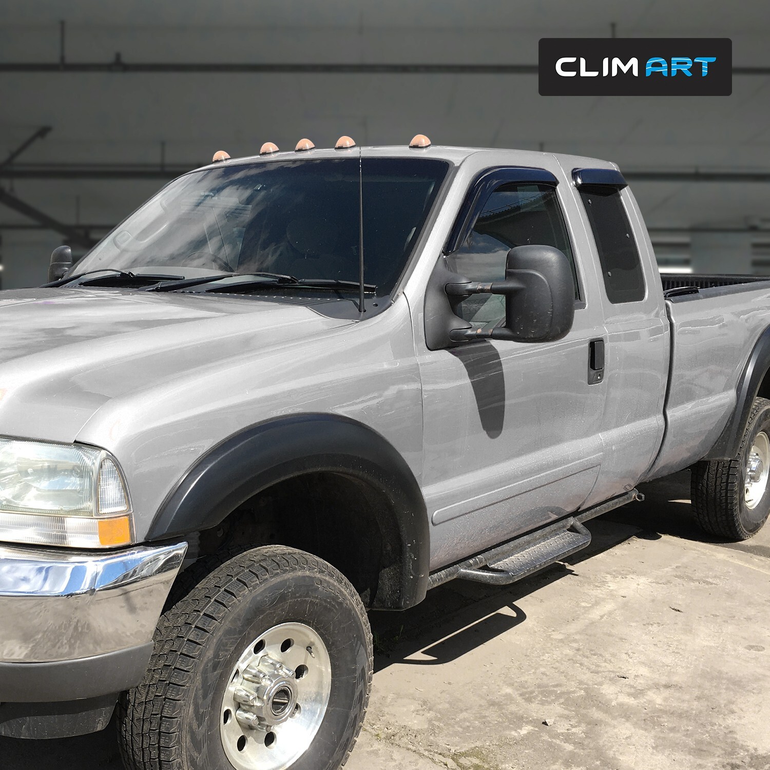 Rain Guards Vent Visors Shade for 1999-2016 Ford F-250 SuperCab