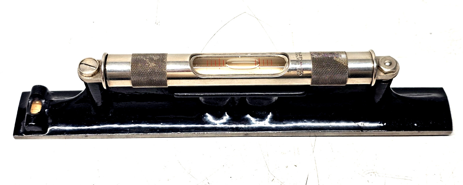 Starrett 98-12 Machinists' Level with Ground and Graduated Vial, 12" Length