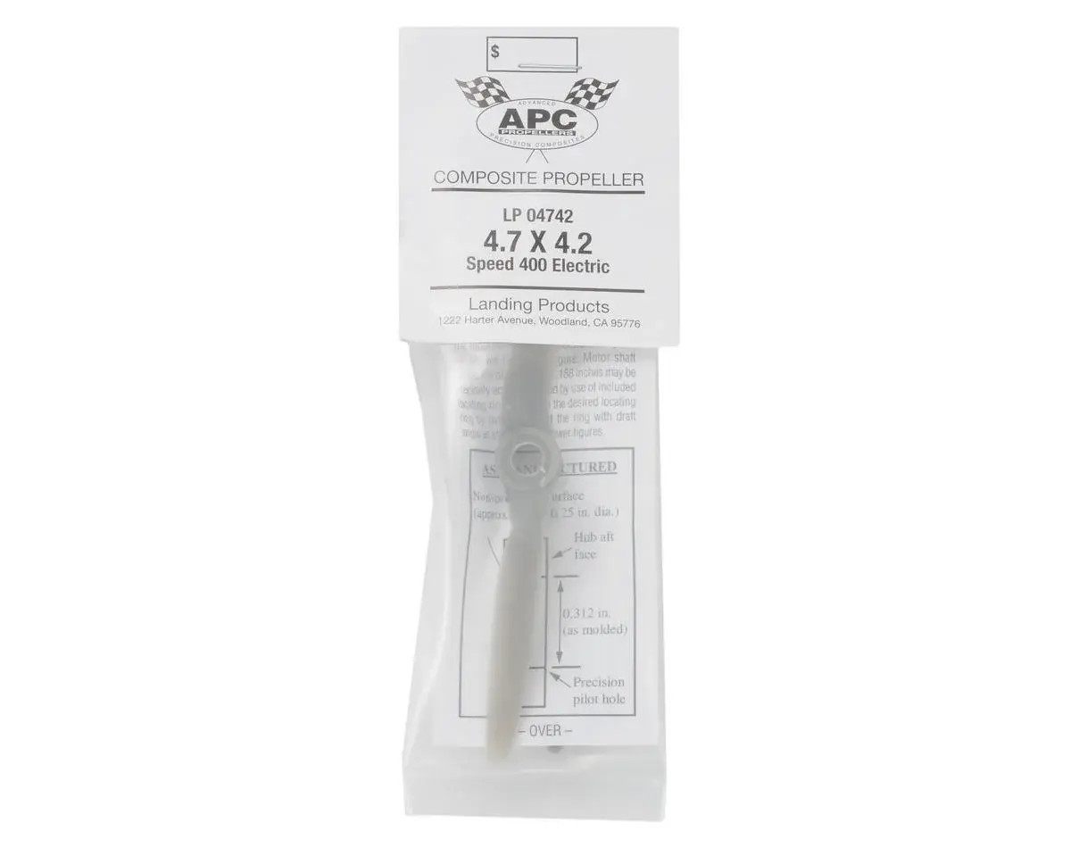 APCLP04742 APC 4.7x4.2 Speed 400 Electric Propeller