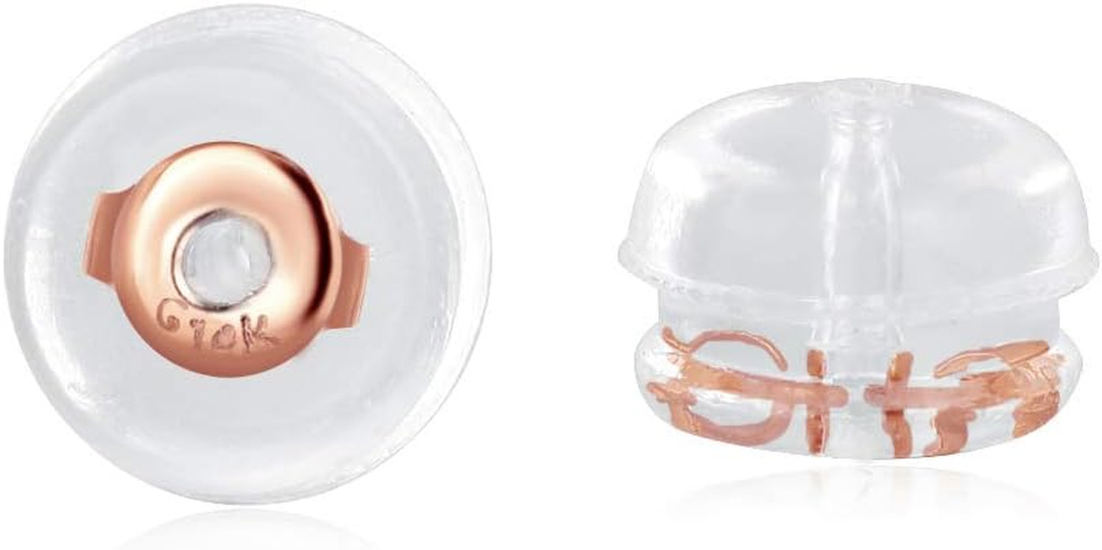 Silicone Earring Backs Replacement | Comfortable Rubber Earring Backings for Stu
