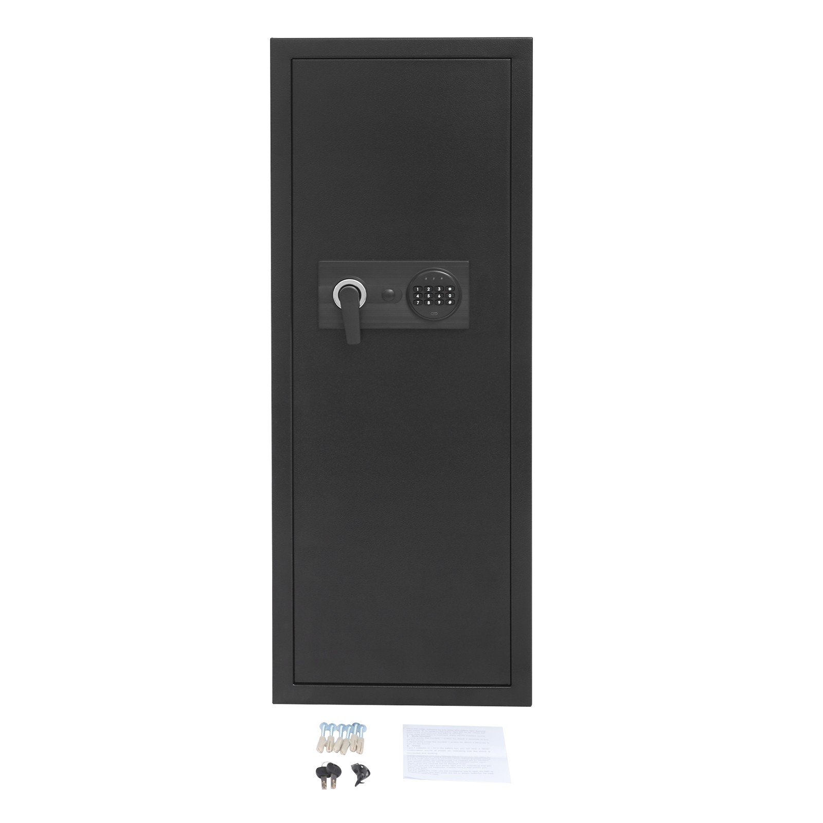 39" Hidden Lock Wall Safe Wall Hidden Safe Security Box Passward+Handle/Key