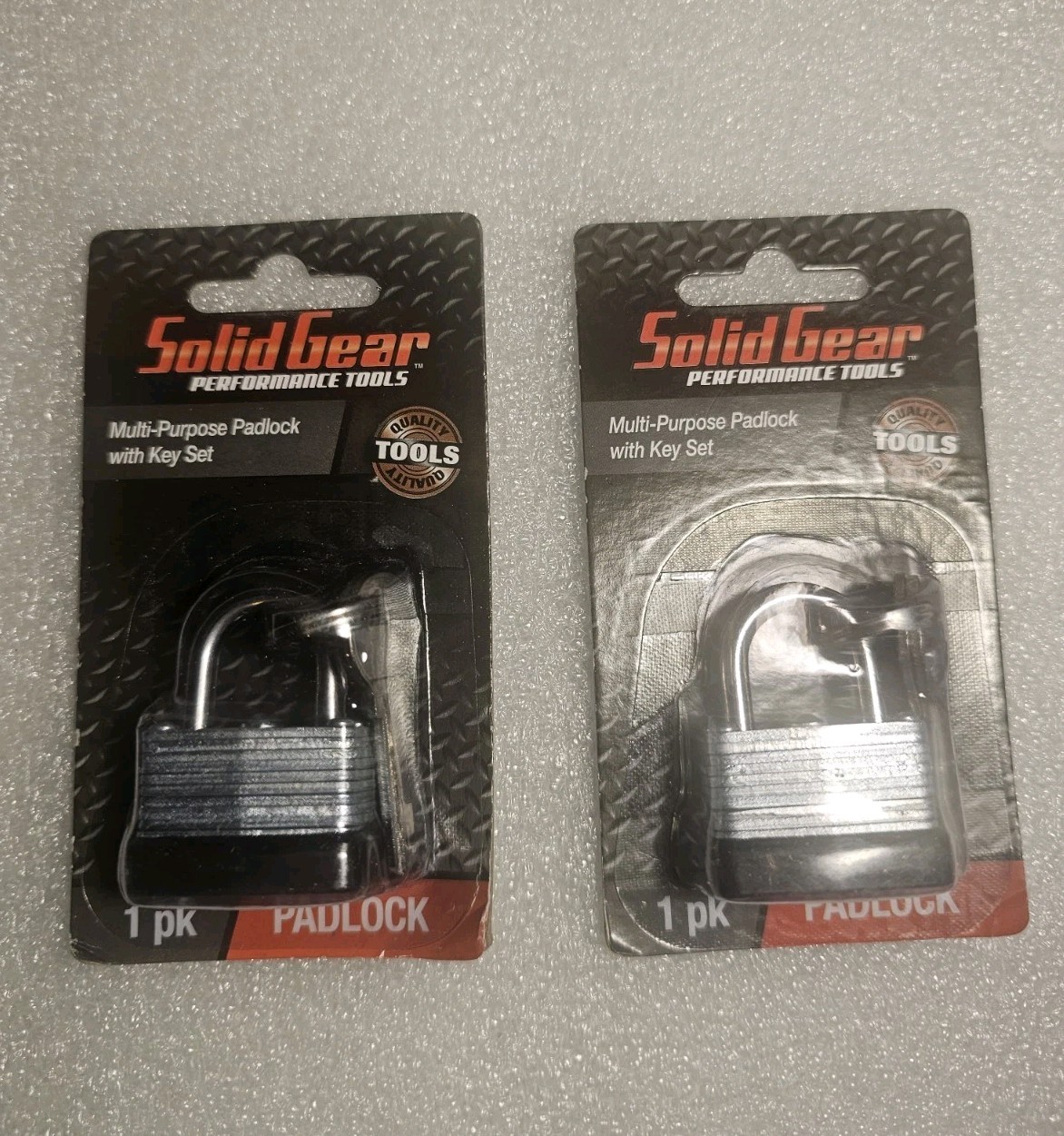 2 Padlocks With Key Multipurpose Pad lock #2563 MasterLock Compatible Lot Of 2