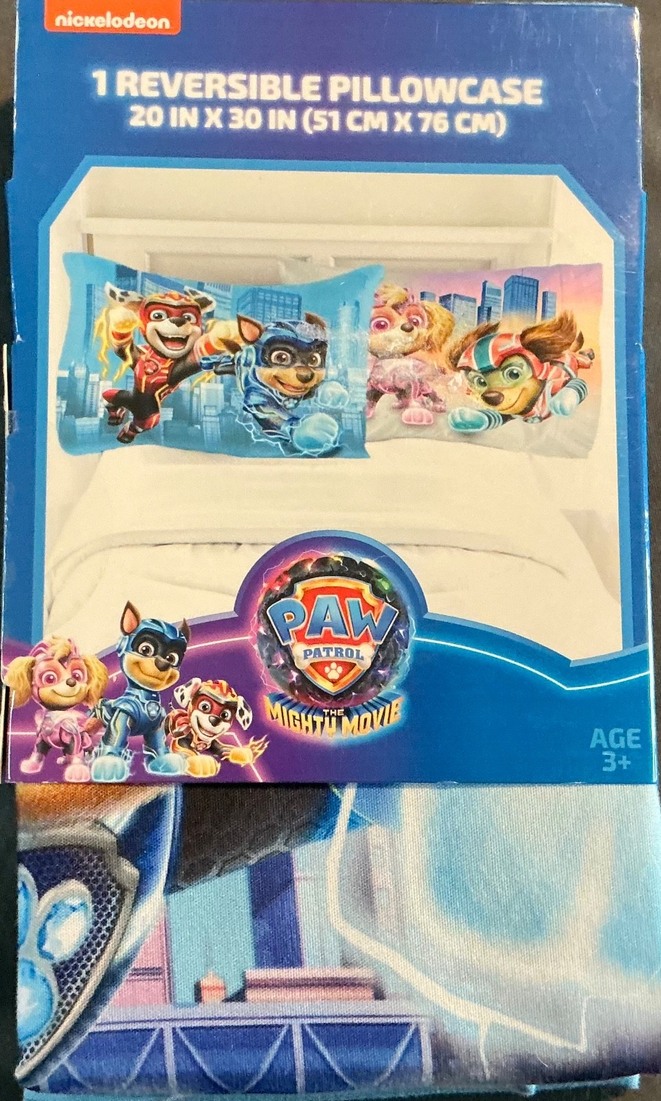 Nickelodeon Paw Patrol Reversible Pillowcase - Furry Flare