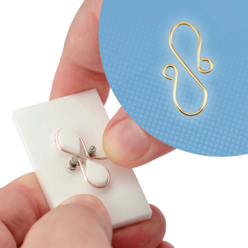 Artistic Wire, Finding Form Tool,  S-Hook Clasp Jig