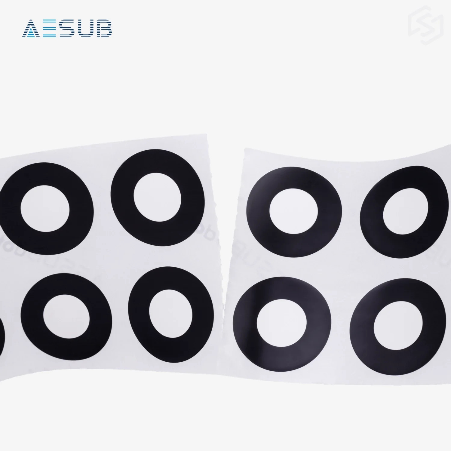 AESUBdots Black and White (Size: 12mm)