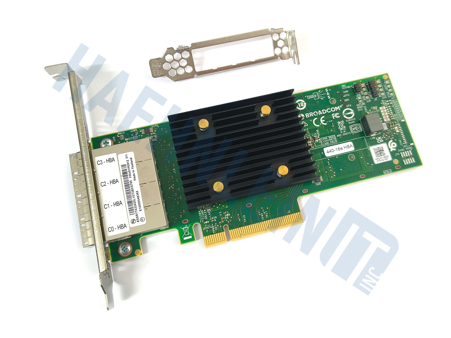 Lenovo 440-16e / Broadcom LSI 9500-16e SATA / SAS HBA Controller 12Gbps IT-Mode