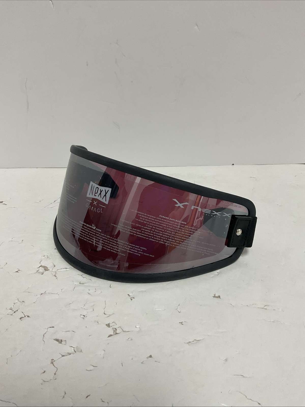 Nexx XG100 Purist Face Shield Red Iridium 05-9303