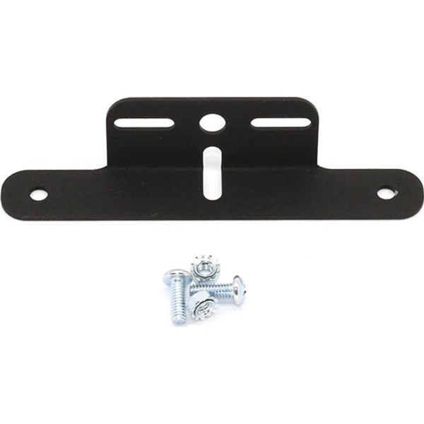 XTC Power Products Universal License Plate Frame Mounting Bracket -  - LF-BRA-BK