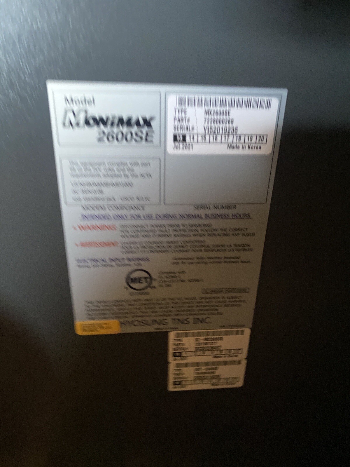 ATM machine Hyosung