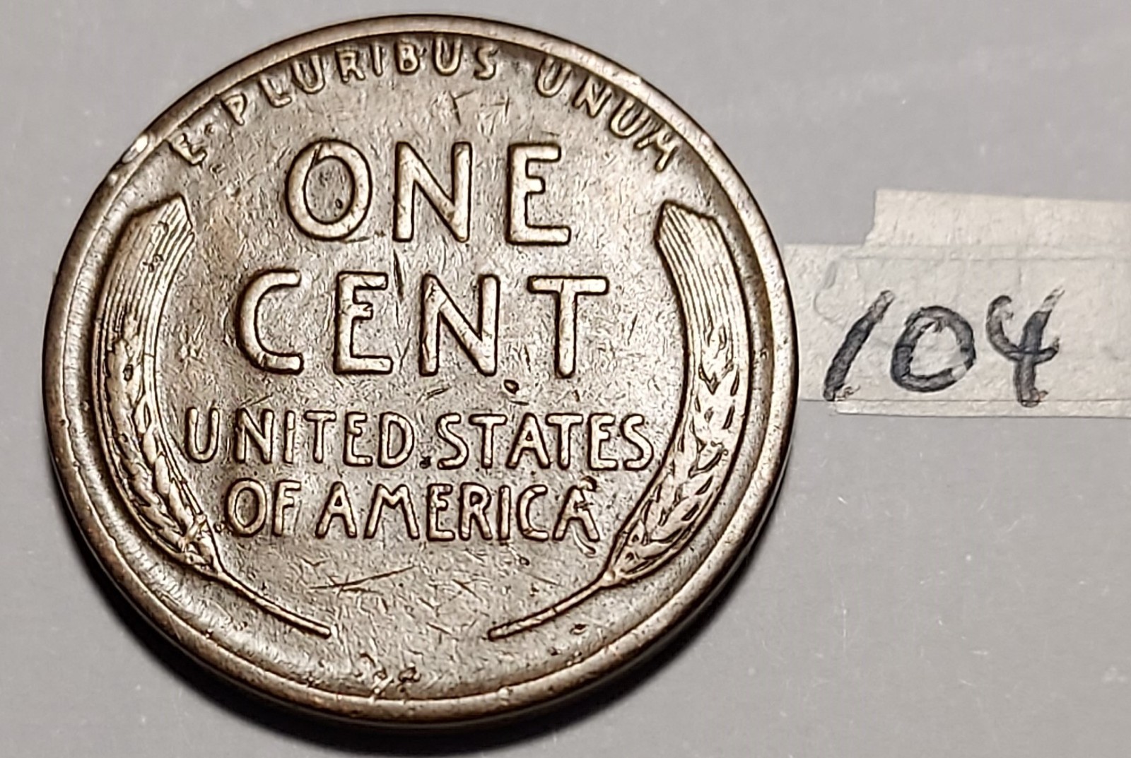 1928-D Lincoln Wheat Cent FINE #104