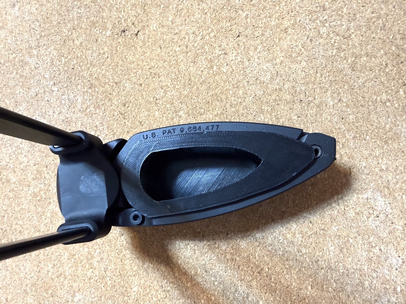 GearHead Tailhook Mod 1 COMPACT Soft Rubber Recoil Pad/Plug HoneyComb Texture