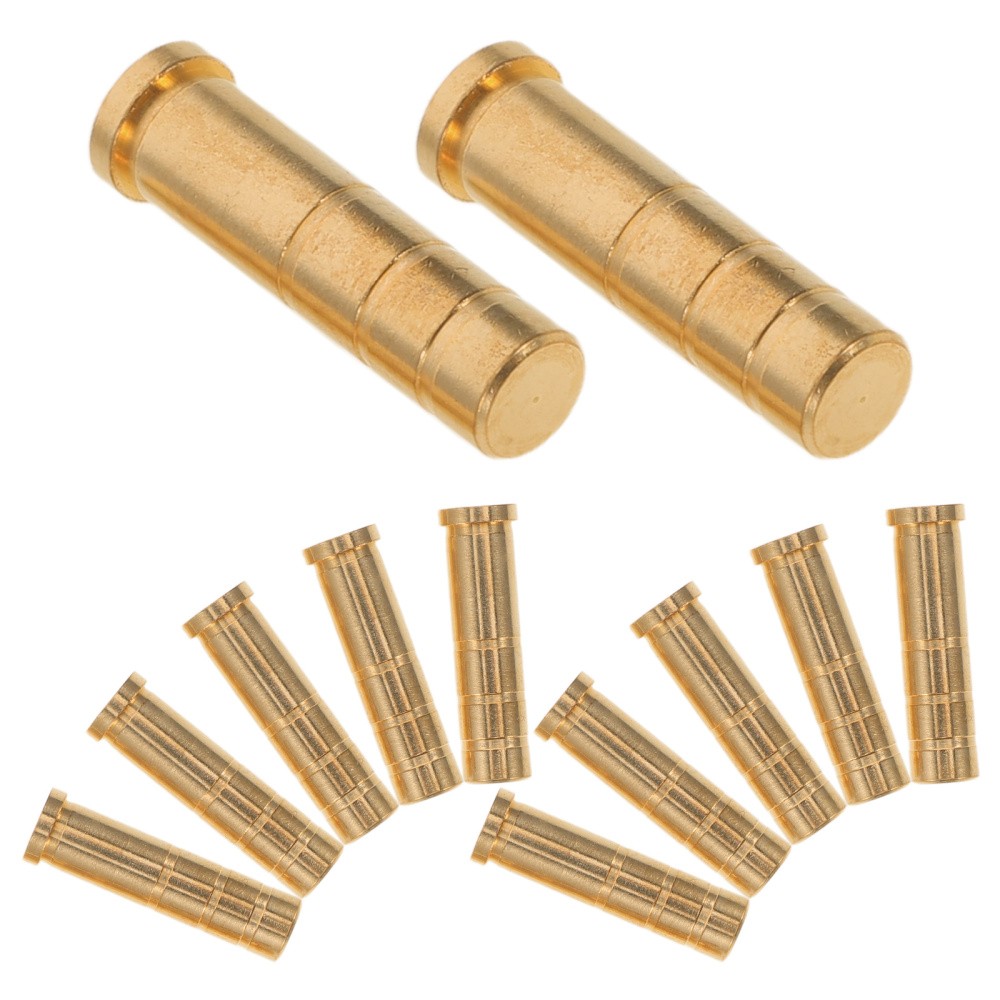 12 Pcs Arrow Connection Seat Points Insert Inserts Archery Brass