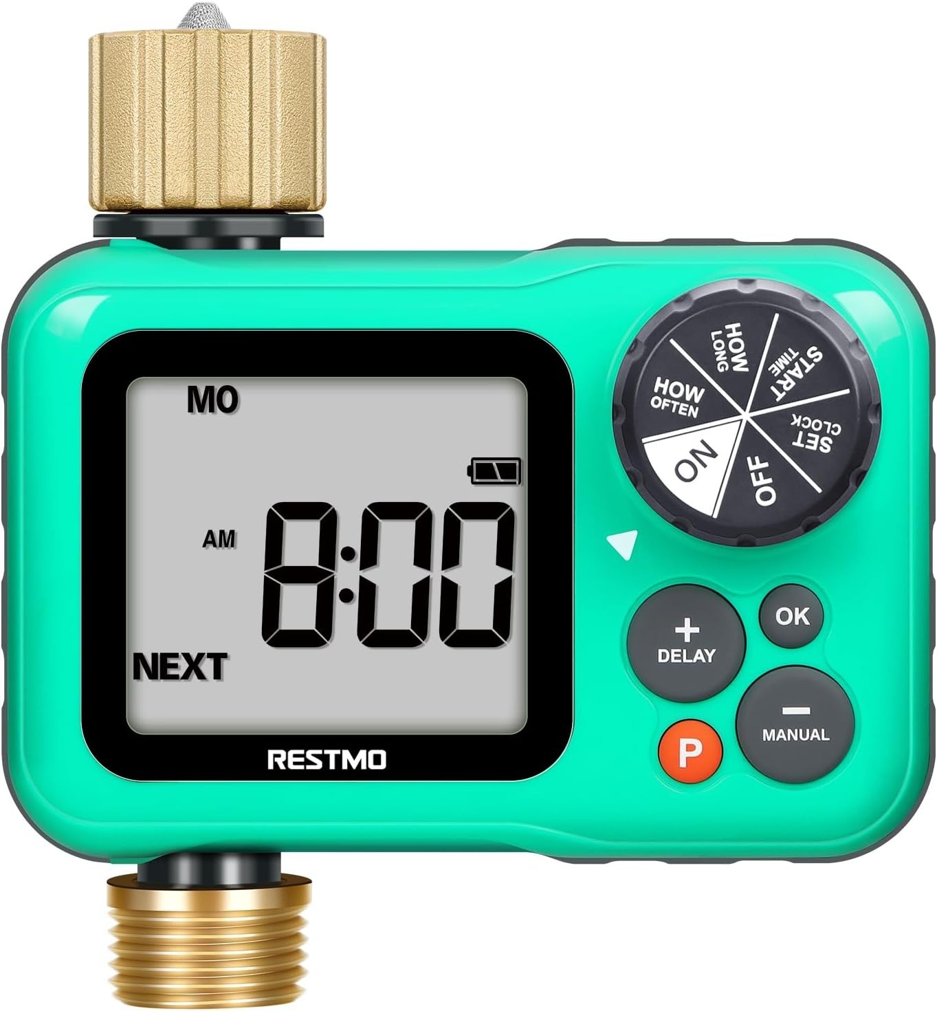 RESTMO Automatic Water Timer Model 0-HT-2A Factory Sealed Box--FREE SHIPPING!