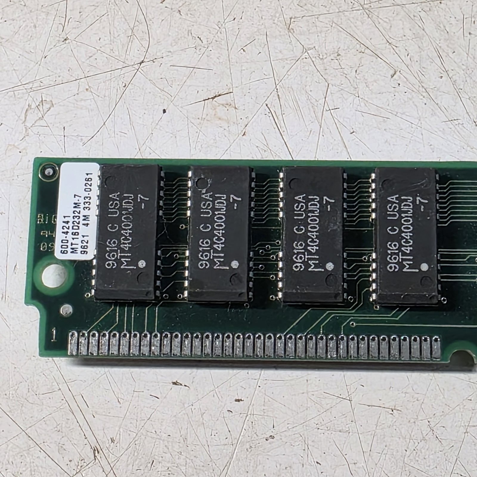 Micron MT18D232M-7 EDO 72-Pin SIMM Vintage RAM Memory Module