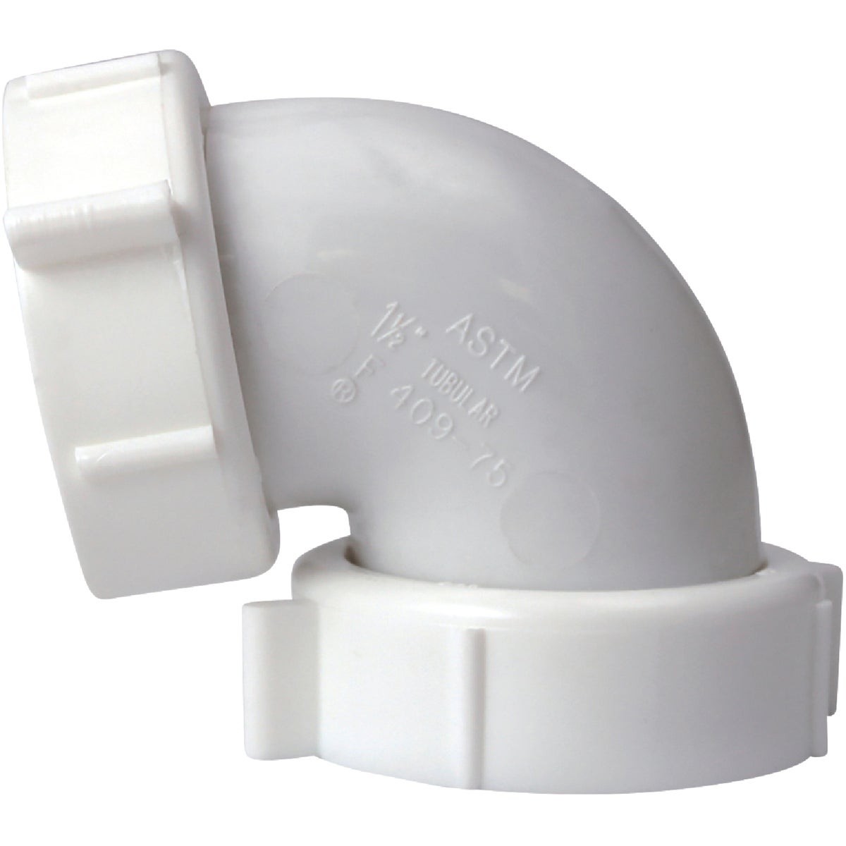 Do it Best 1-1/2 In. White Polypropylene 90 Degree Outlet Elbow DIB26610 SIM
