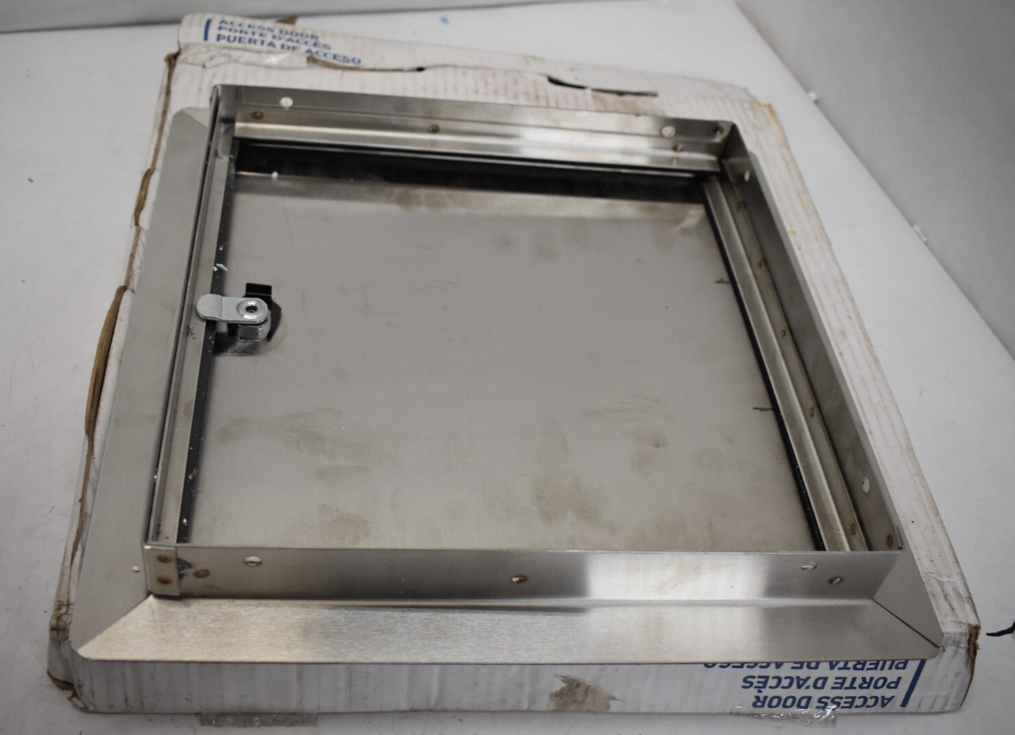 Cendrex AHD Stainless Steel Custom Access Door w/ Hoffman Lock & Key 12 x 12
