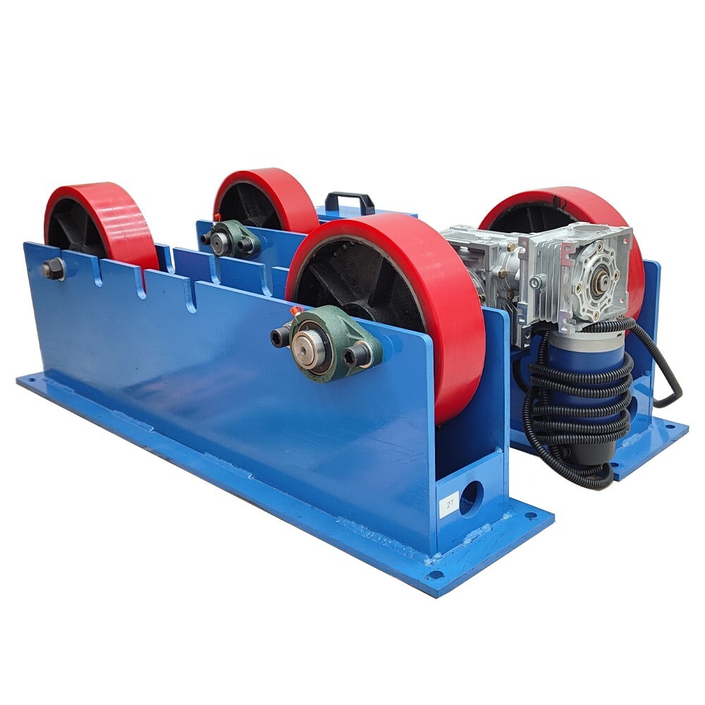 4400LB Adjustable Linkage Roller Welding Support Welding Tank Turning Rolls 110V