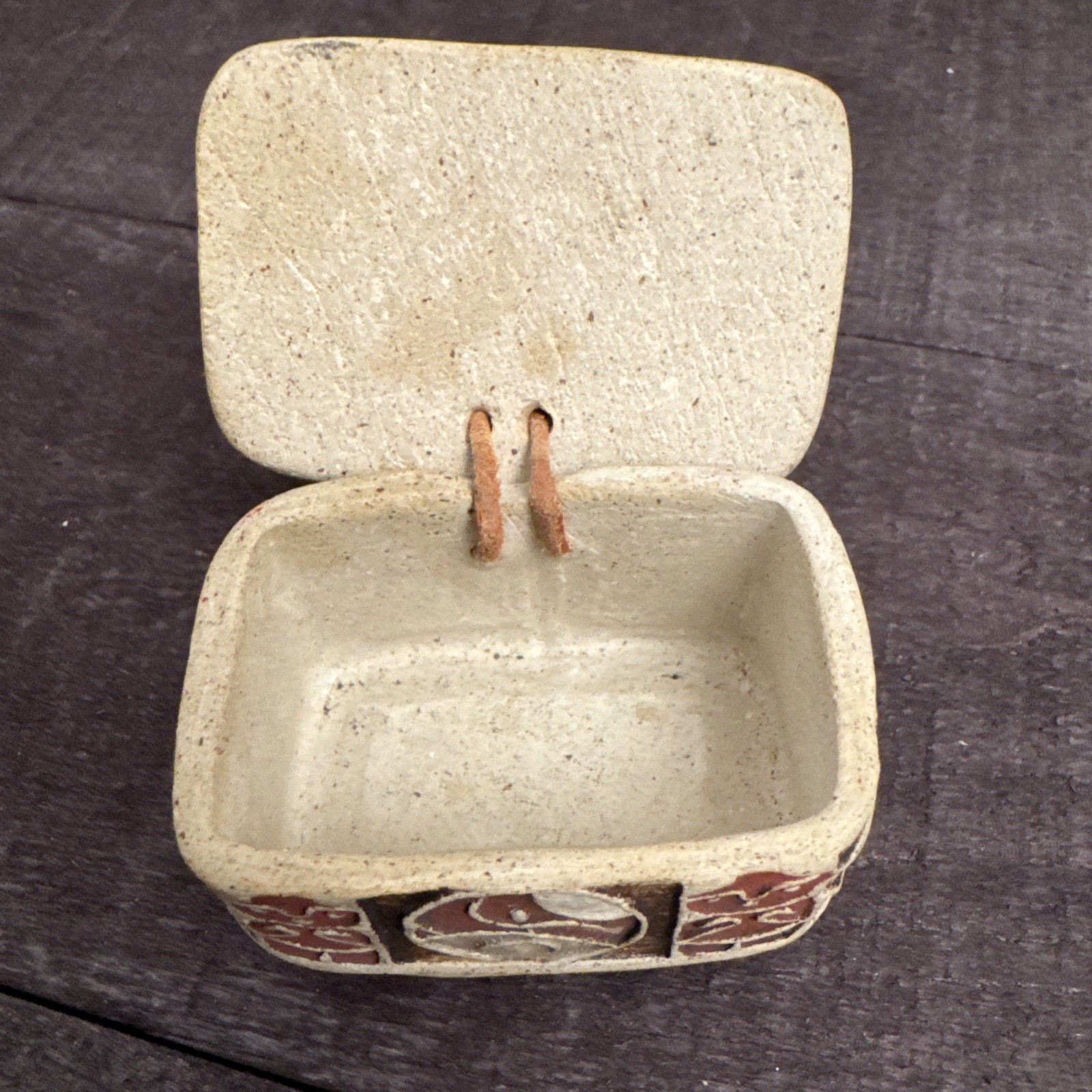 Hand Carved Stone Box Rectangular Made In Venezuela