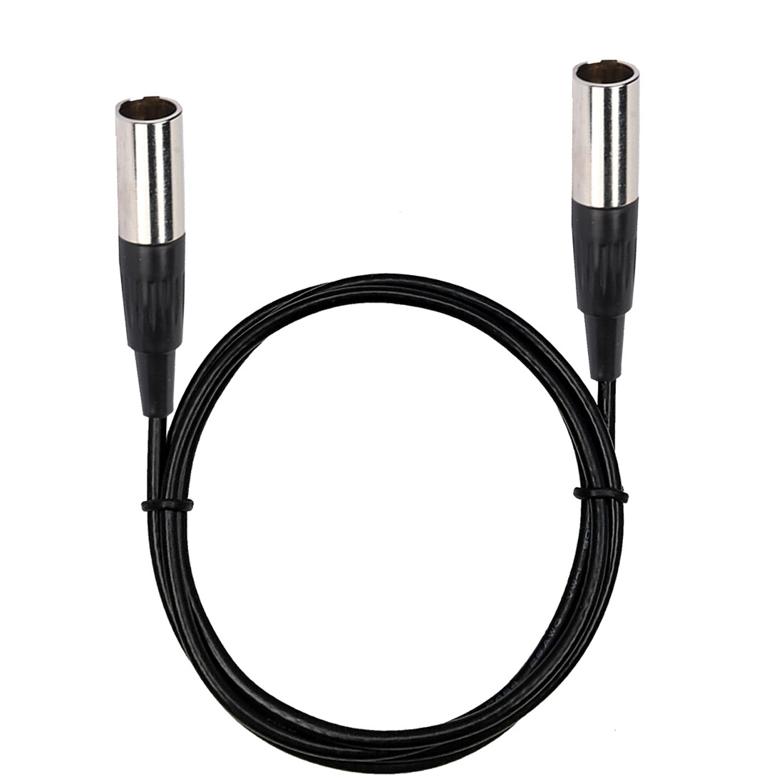 3-Pin Mini XLR Male to 3-Pin Mini XLR Male Lavalier Microphone Cable Mic Cord