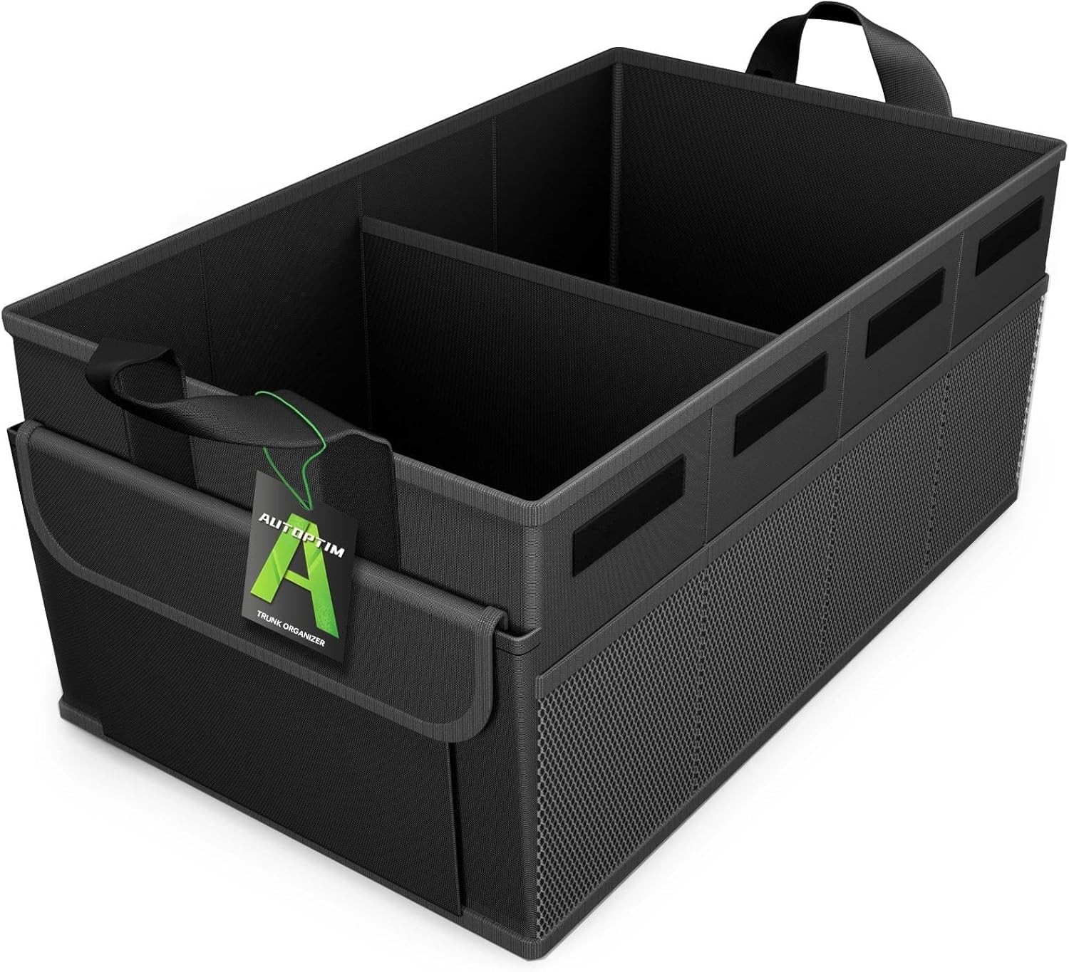 Car Trunk Organizer - 50L Collapsible Car Organizer with Non Slip Bottom for Gro
