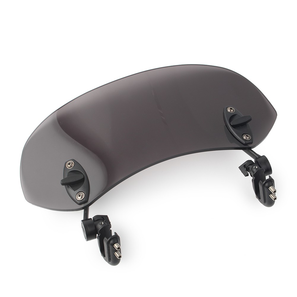 Universal Adjustable Windshield Clip On Extension Spoiler Wind Deflector Motor