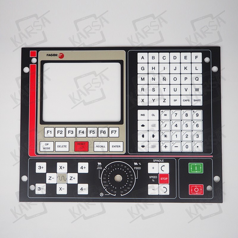 Membrane keypad for FAGOR 8025T CNC 8025TLI  8025T Key Button