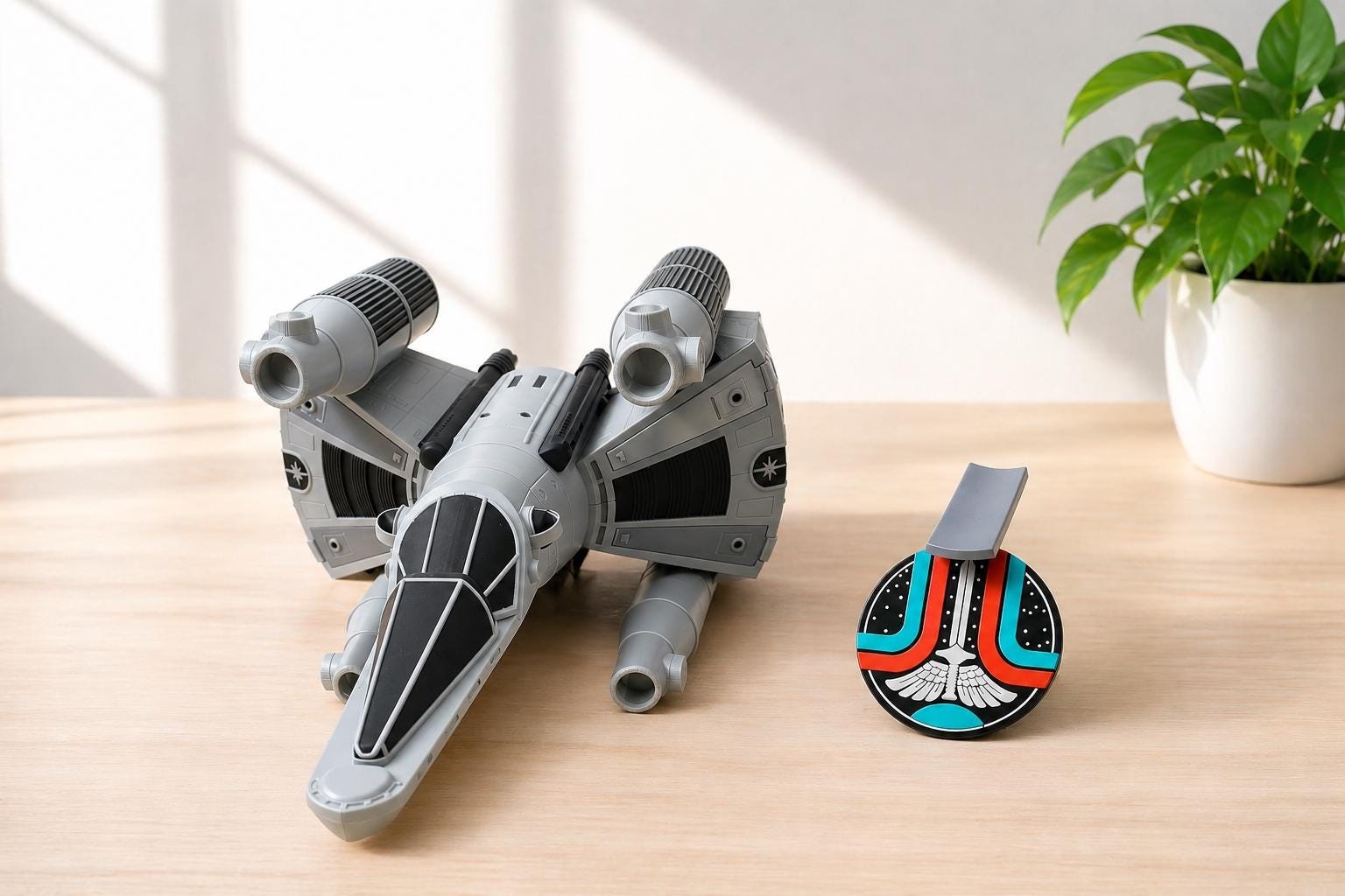Gunstar (Large) From The Last Starfighter – 3D Printed Sci-Fi Display
