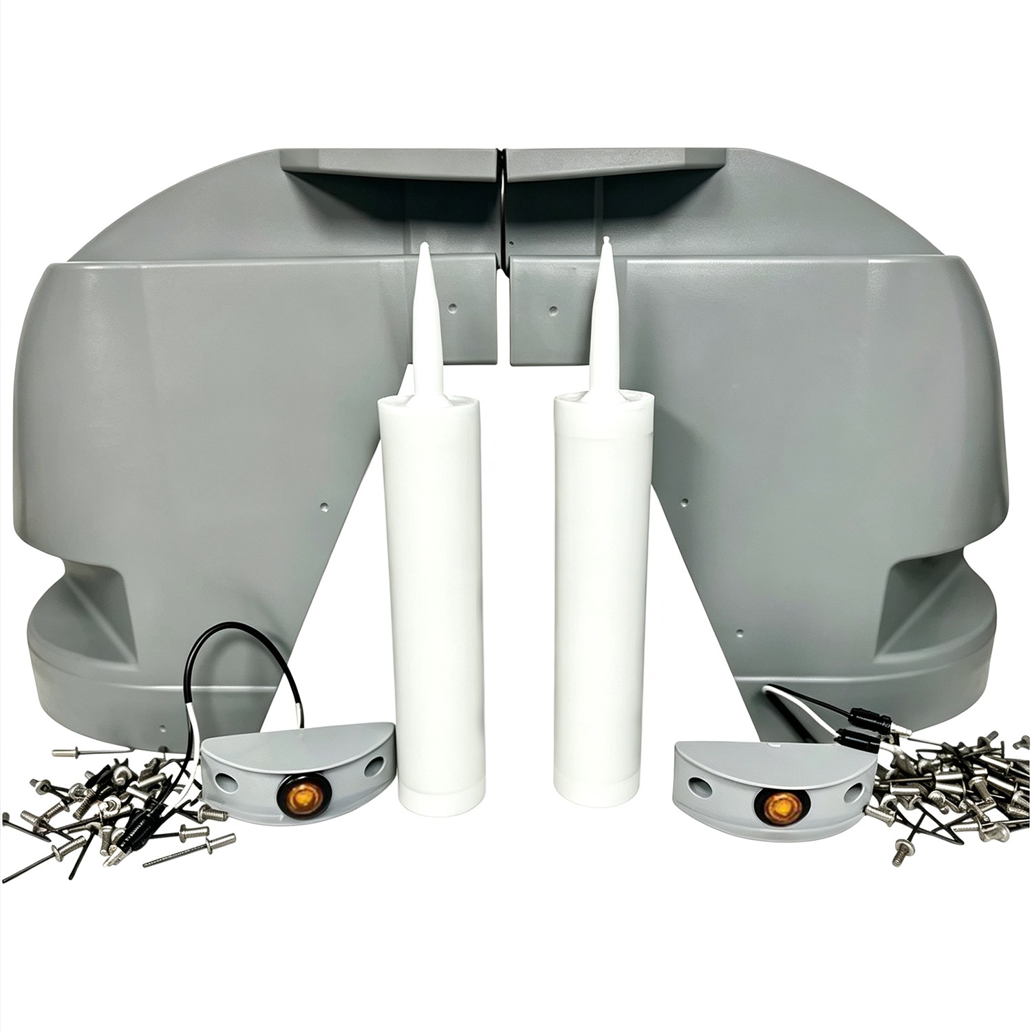 Complete Corner Cap Kit Replace for Supreme Truck Body 116404/116405