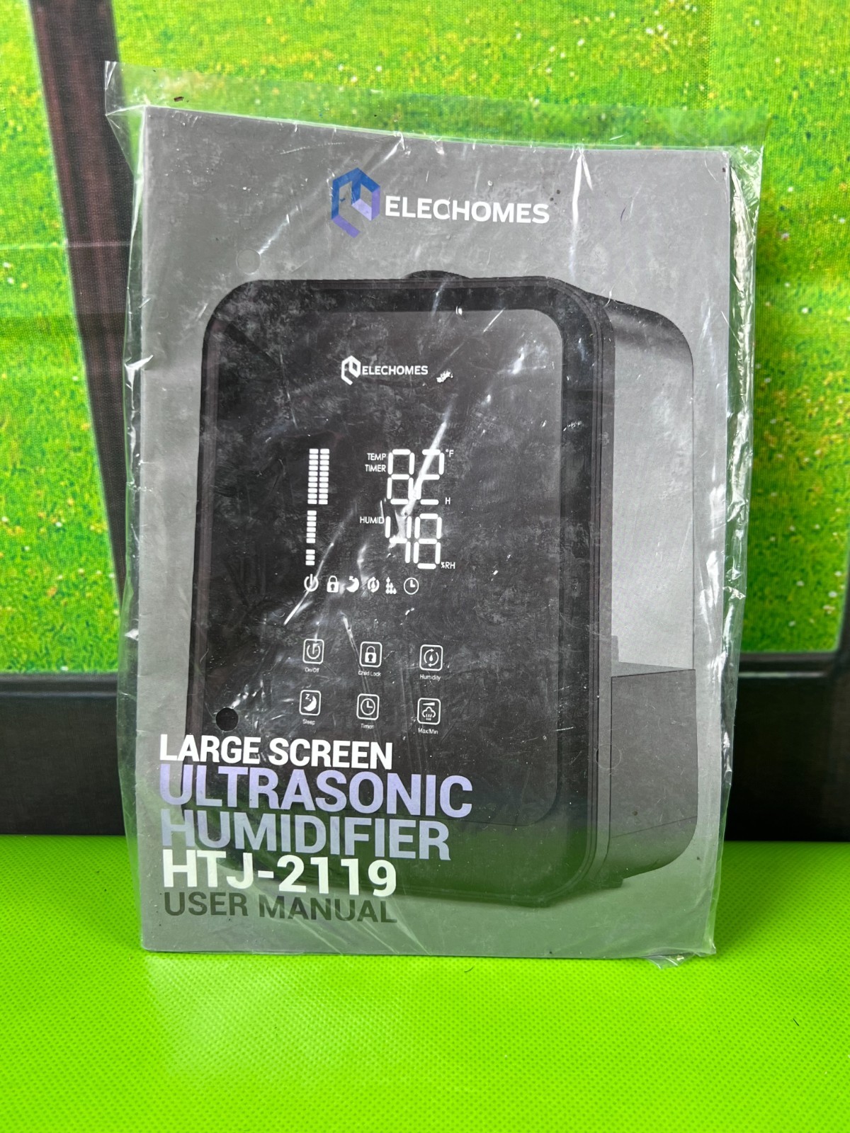 New Brush manual & remote control for Elechomes  Ultrasonic Humidifier HTJ-2119