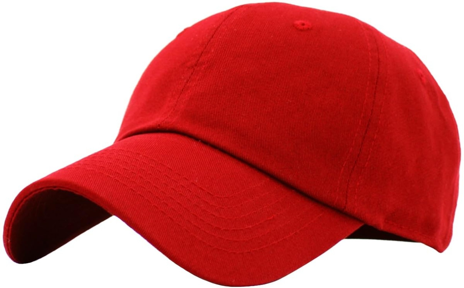 KBETHOS Classic Unisex Cotton Adjustable Low Crown Baseball Cap – Plain Da