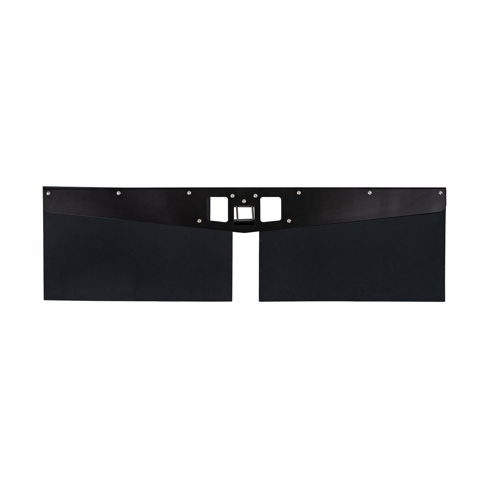 Buyers Products 8597220 No Drill, 20 in Hitch Mounted Mud Flaps, Anti-Rattle ...