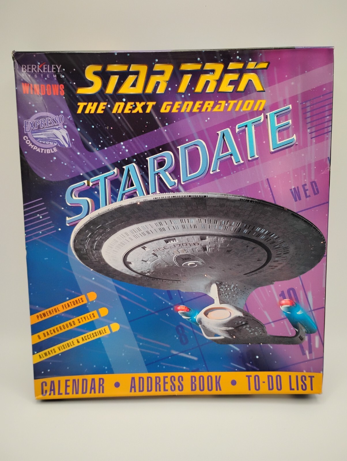 Stardate - Star Trek: The Next Generation Planner - Vintage Software