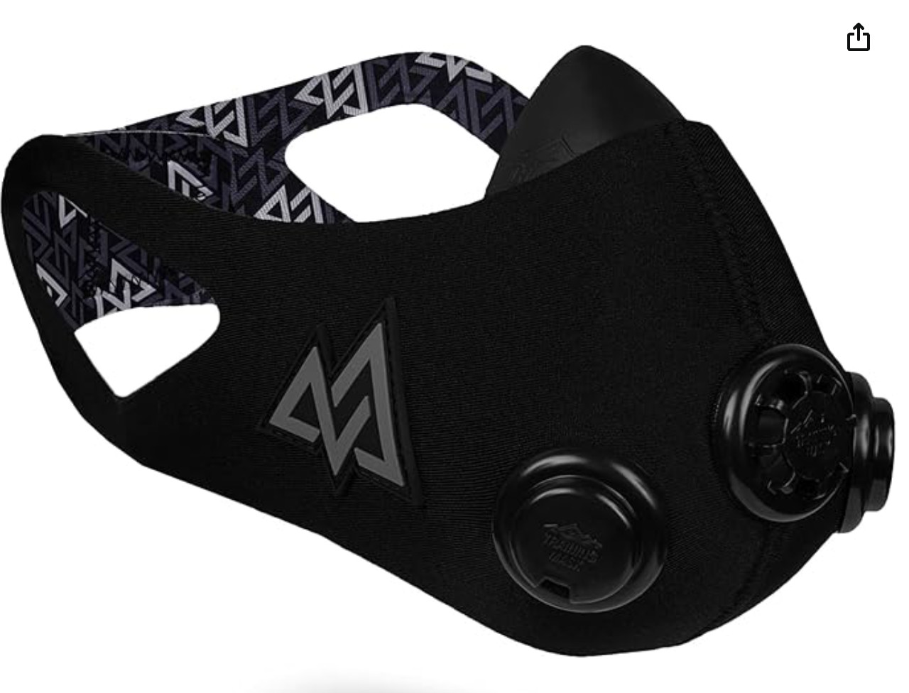 Training Mask 2.0 Elevation Training Mask, Endurance Running (Small Black\White)