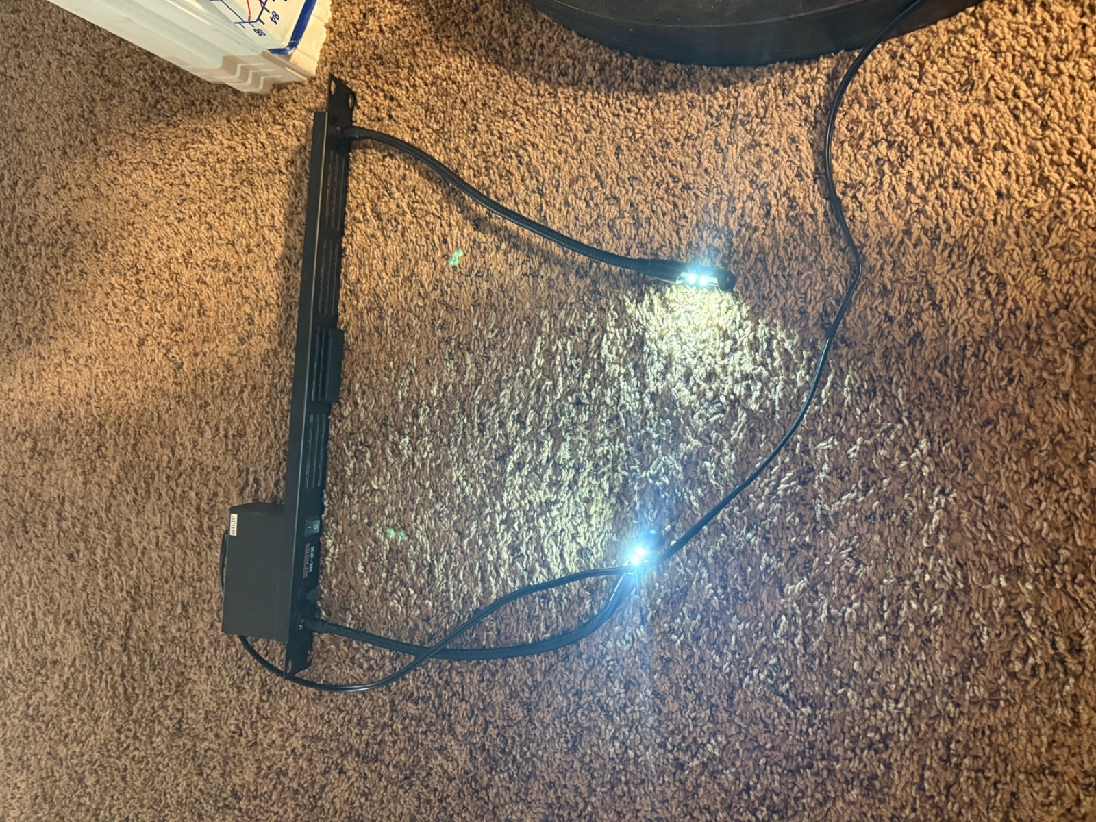 Rack Mount Light for Gator rolling rack-Nady