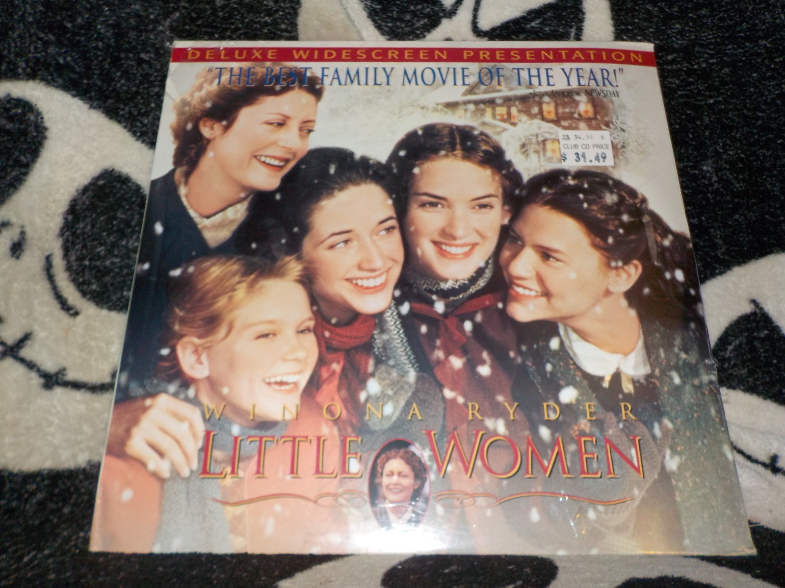 Little Women NEW SEALED Widescreen Laserdisc LD Winona Ryder Free Ship $50
