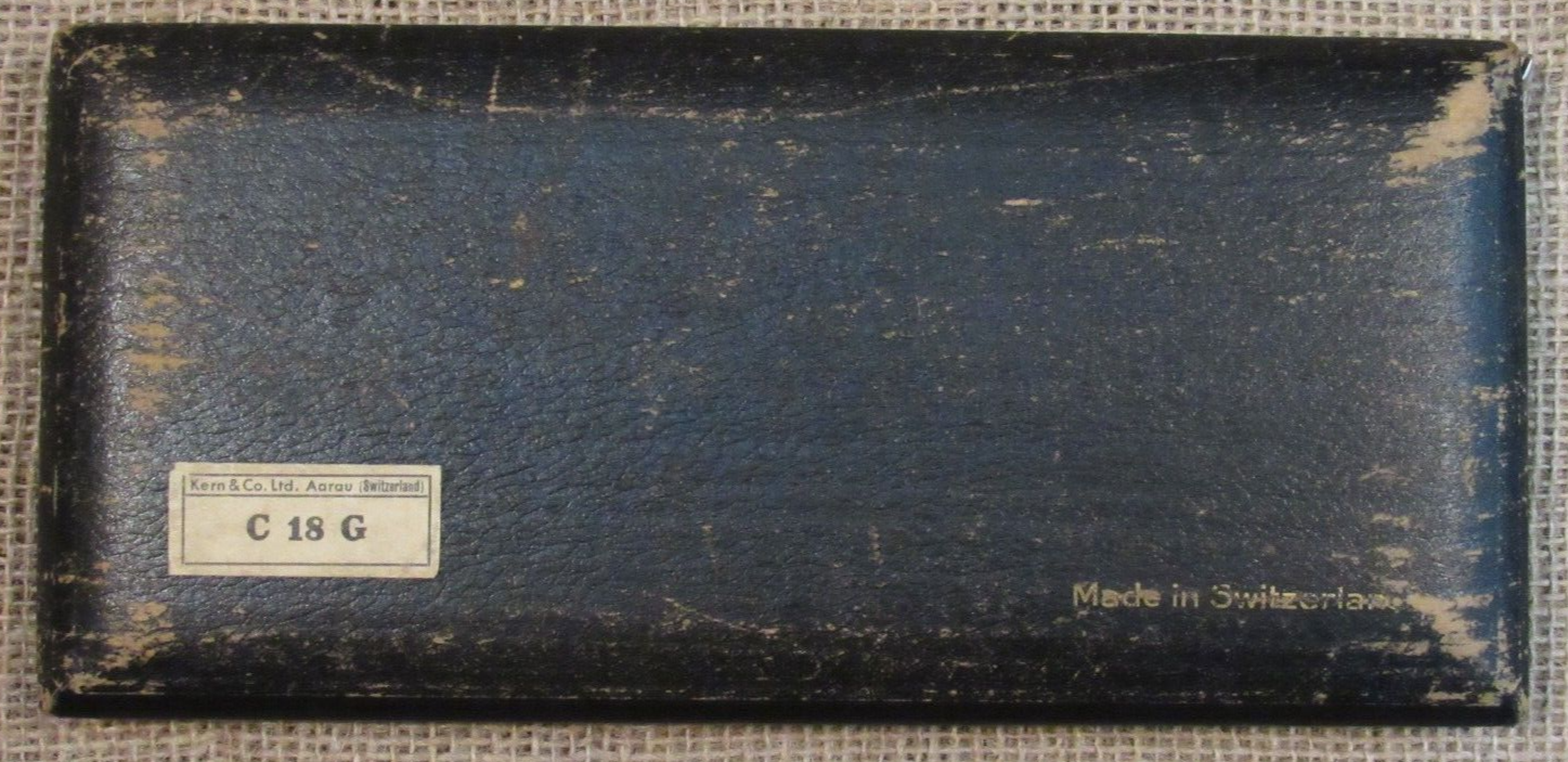 Swiss Kern AARAV Draft Tool Set Draw case Pin Clasp C18G