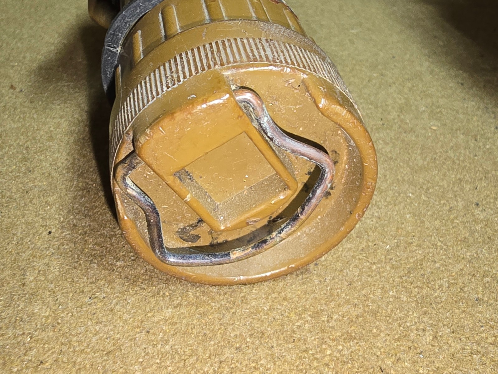 Vintage US Army Fulton Flashlight SEE DESC