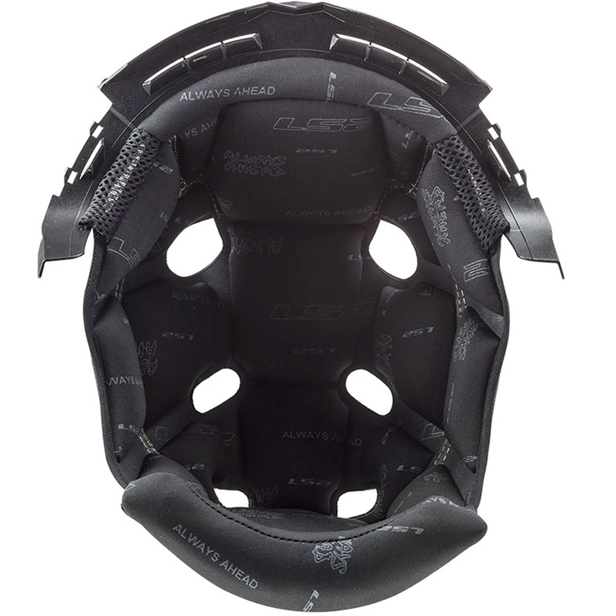 LS2 Subverter Helmet Top Inner Liner Pad Blackout