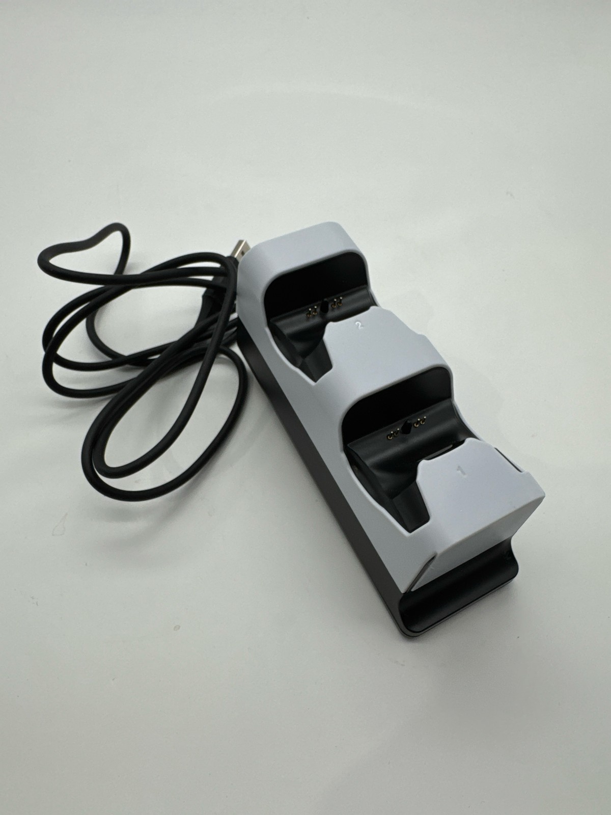 NEXT Dual Controller Charging Station Dock PlayStation 5 PS5 Remote White (3)