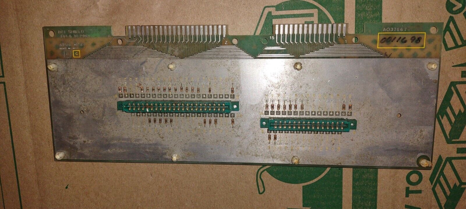 atari arcade filter pcb a037667 #14