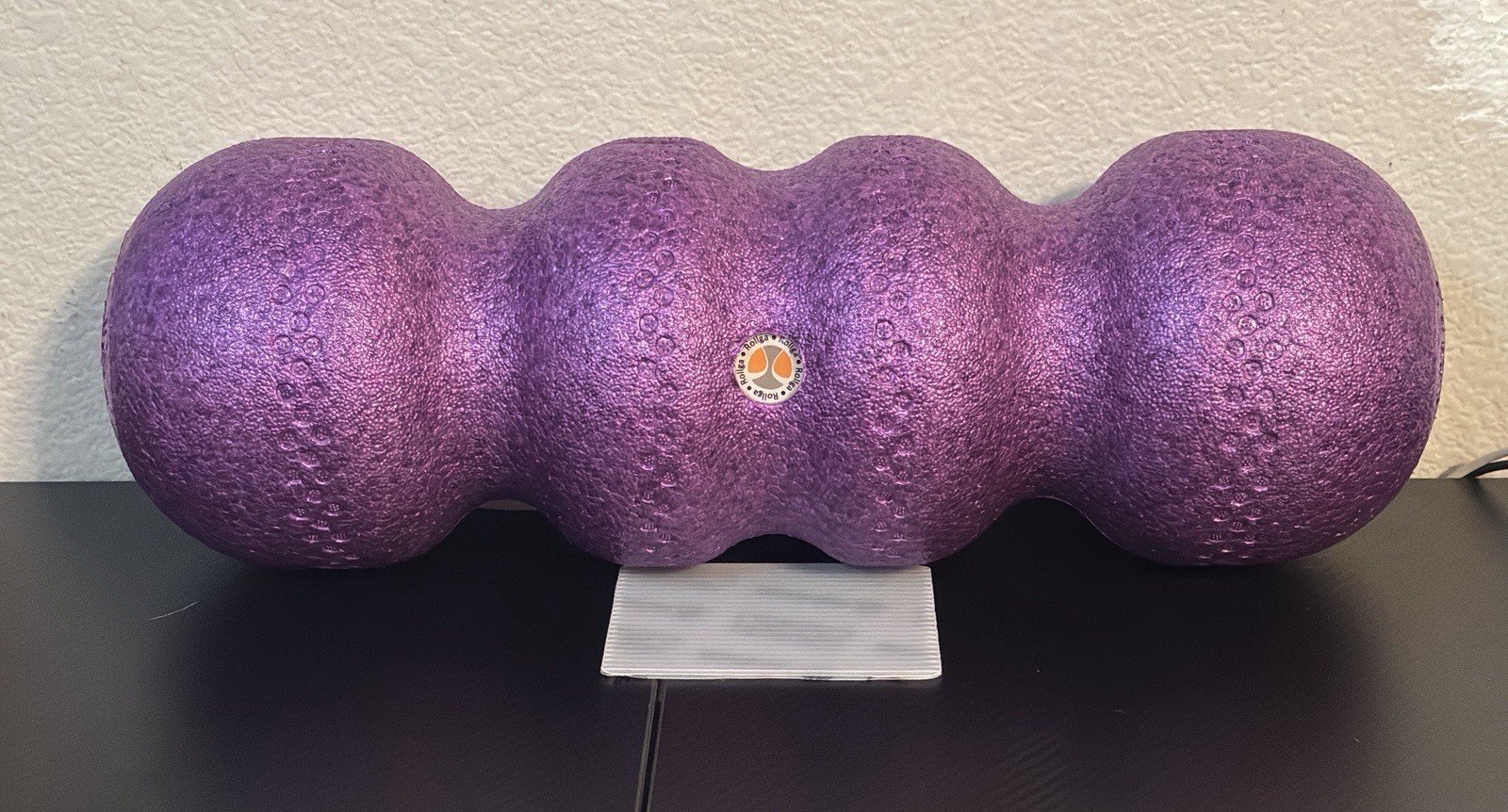 AUTHENTIC ROLLGA Better Foam Roller Deep Tissue Massage/ Muscle Recovery PURPLE