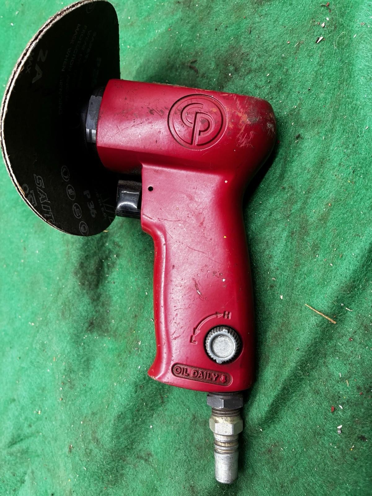 Chicago Pneumatic Air Disc Sander