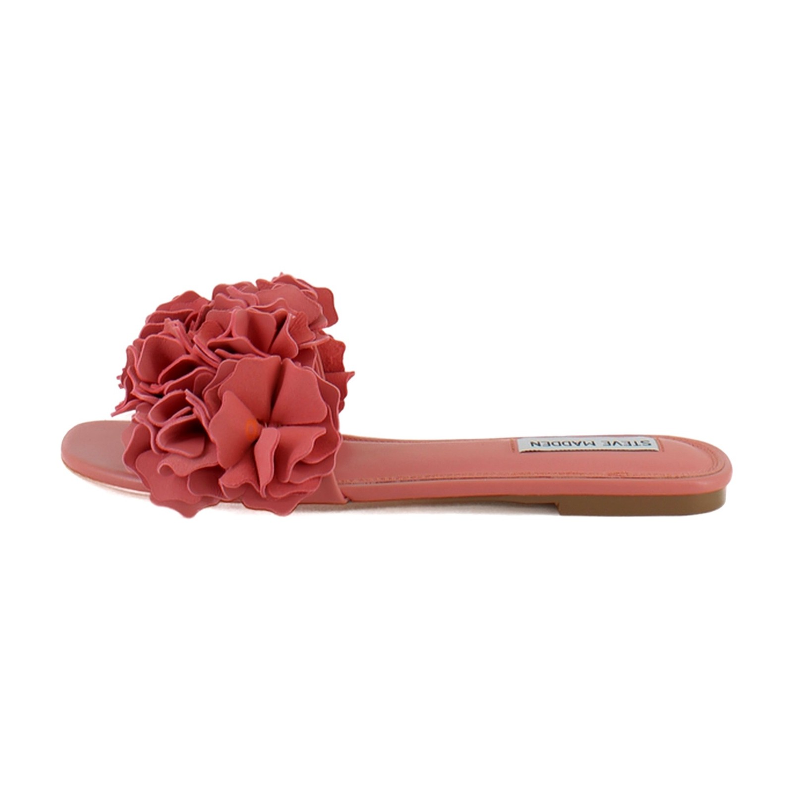 Steve Madden Flo Women's Sandals Coral Leater Size 8.5 M