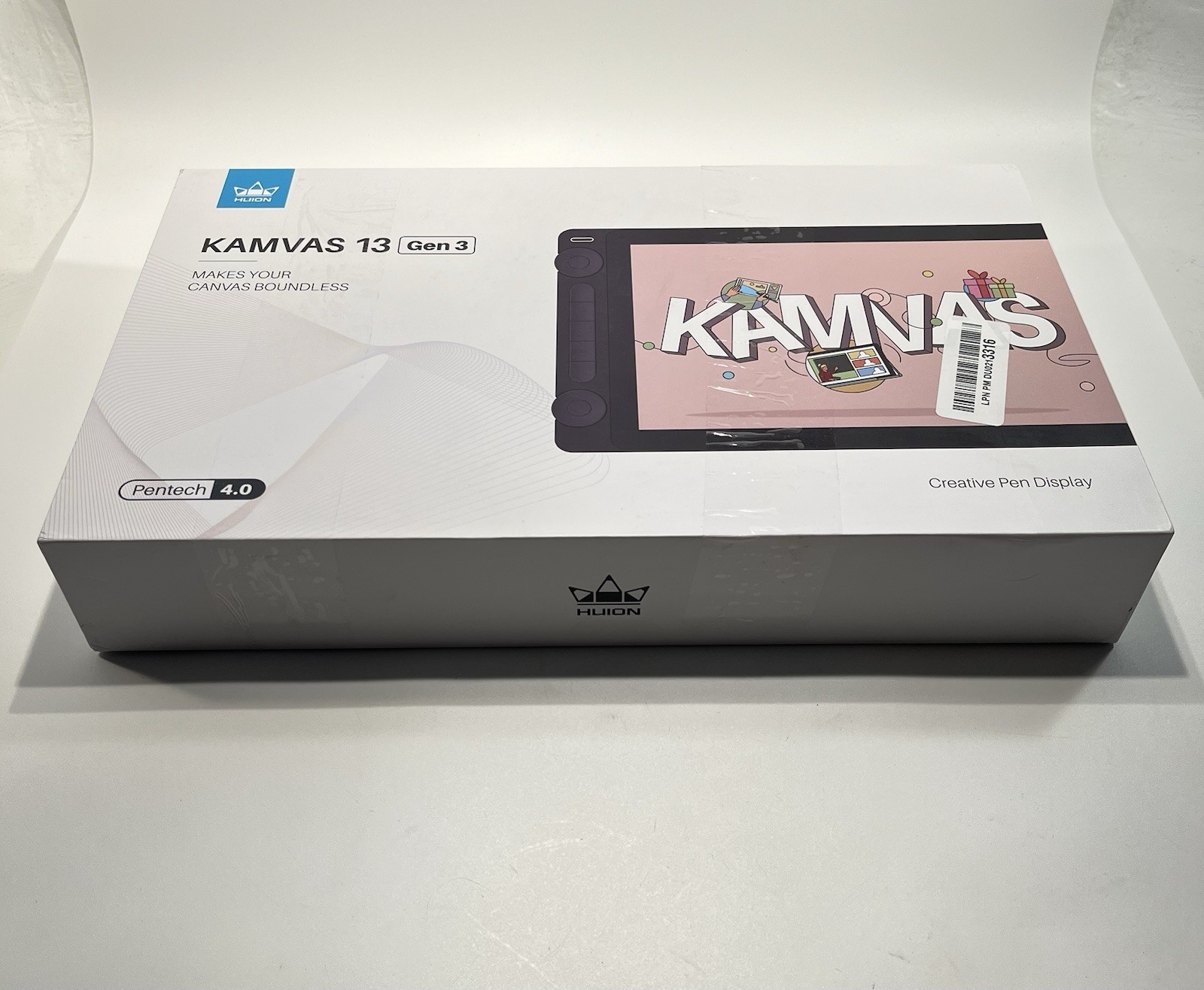 Huion Kamvas 13 Gen 3 13.3" Graphics Drawing Tablet Monitor + Pen GS1333