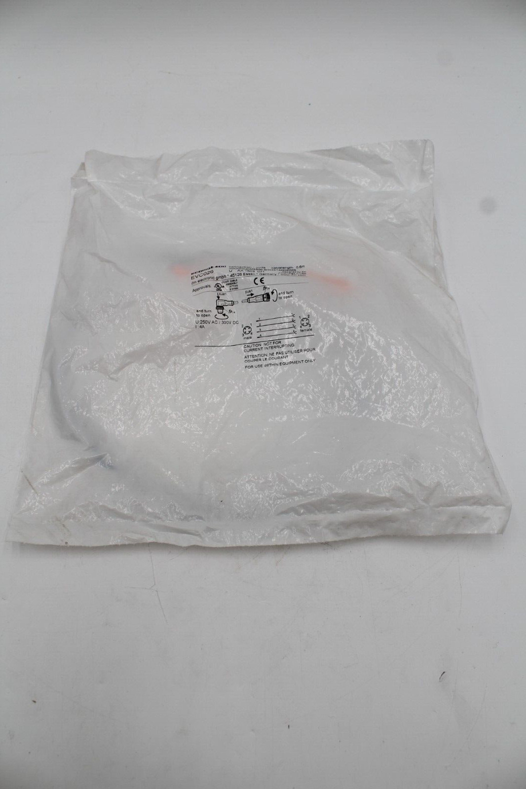 IFM Ecomot 400 EVC026 Cable